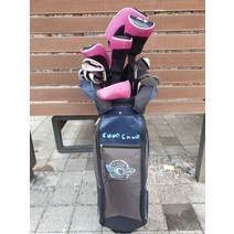 중고 카스코 DIMPALS L 여성용 골프채 풀세트, 없음