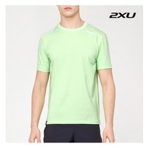 2XU 글로벌 남성 디바이스 콤팩트 코튼 티셔츠_X1MU15142LGN