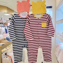 해피랜드 2001분당점 비니 모자까지 세트 신생아 우주복 백일 우주복 남아 우주복 여아 우주복 외출 우주복 실내 우주복 신상세일 출산선물 백일선물 코코우주복SET HX5106P6