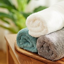 비오 뱀부 감탄 타월 호텔식 수건 200g 3장, 그레이 3장