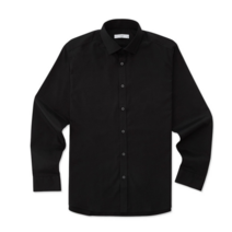 코디갤러리 블랙 고밀도 컴포트핏 기본 셔츠_CDSSC10NSB