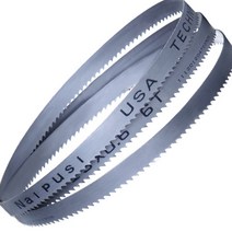 밴드쏘 밴드쇼 금속절단기 소형 3 개 밴드 톱날 M42 HSS 바이메탈 밴드톱 블레이드 금속 절단 1735mm x 13mm 도매, 8 and 12tpi