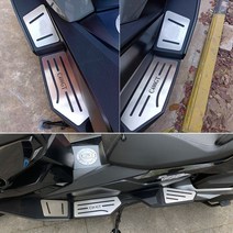 BMW 오토바이 튜닝 파츠 C400GT 오토바이용 발판 스테인레스 스틸 풋 페그 페달 키트 보드 스텝 C 400 GT 2018-2021, 1.C400GT