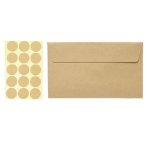 케이링크365 크라프트 엽서 봉투 카드 15매 봉투스티커세트 디자인편지봉투, 1set, P봉투 프리미엄15매세트(스티커포함)