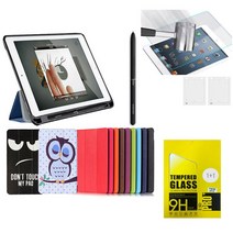 2+1 갤럭시탭S7 11 12.4 플러스 S펜수납 케이스+강화유리2매+부착틀 T870 T875 T970 T975, 2+1 강화유리2매+부착틀, 네이비