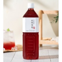 오미자데이 문경 오미자청 1L, 4병