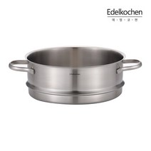 에델코첸 에디션 통3중 IH 냄비/프라이팬, 스티머 24cm, 1개