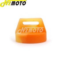 폴라리스 RZR XP1000 900 스포츠맨 스크램블러 트레일 보스 매그넘 쿼드 키 포브 홀더 용 고무 점화 케이스, 14 1PC flame orange