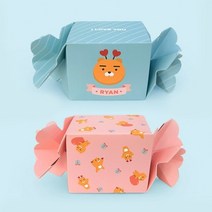 카카오프렌즈 러브테마 DIY 캔디 기프트박스 라이언, 상세페이지 참조, 상세페이지 참조
