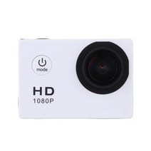 초고속카메라 풀 HD 액션 카메라 스포츠 방수 초보자 레벨 2.0 인치 액세서리 초급, 02 White
