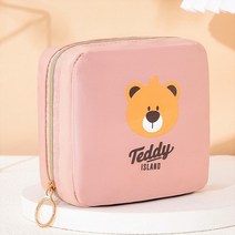 차우스토어 곰돌이 위생 멀티 미니 생리대파우치
