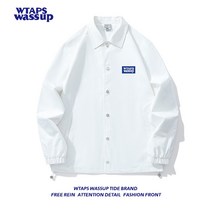 더블탭스 wtaps wassup 커플 조수 브랜드 미국 코치 재킷 재킷 남성 봄과 가을 느슨한 트렌드 모든 경기 봄 옷
