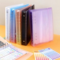 워너디스 A5 6공 PP 컬러 바인더 커버 5종 포카집 폴꾸 포카, 04. 오렌지옐로우