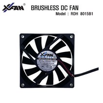 저소음팬 80mm DC12V 0.17A 쿨링팬 냉각팬 RDH8015B1