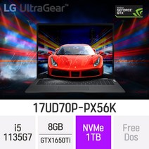 LG 2021 울트라기어 17UD70P-PX56K *CPU i7 무상업그레이드 출고*, 8GB, 1TB, 윈도우 미포함, 1TB, Free DOS, 코어i5