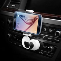 CP+신상품 차량용 스마트폰 CD슬롯 송풍구 거치대1000S FS_S/N:10+10E1C1 ; 카멜레온거치대 카멜레온360거치대 송풍구거치대 대쉬크랩거치대 CJN30E, Cp SHG-FS1000S  화이트