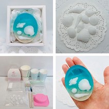 에코비누비 바다 비누 만들기 키트 (1인용) 수제 비누 DIY 패키지/단체 체험 재료 세트