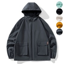 Sevenmoon 오버핏 후드티 재킷 M-4XL