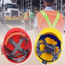 안전모땀흡수 안전모내피 땀받이 땀흡수패드 쿠션 시원한 여름용 블-2802EA