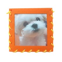 (디머스) 바느질놀이 바늘꿰기 펠트 미니 하트액자만들기 (10인용)