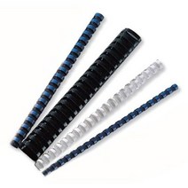 카피어랜드 제본 플라스틱링 1BOX 100개입, 8mm, 네이비