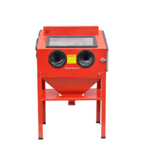 샌딩 부스 녹 제거 쇼트 장비 열처리 오일 분사 기계, 220리터 분사기 90335-8227