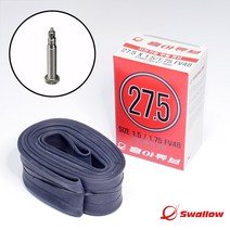 흥아 MTB 자전거 프레스타 튜브 27.5x1.5/1.75 FV 48mm