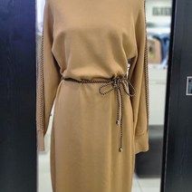 블루페페 NC14 네크배색니트원피스 P214KSE704