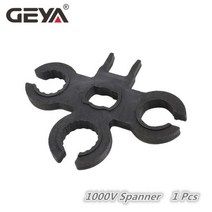 알루미늄 프로파일 GEYA 태양광 패널 브랜치 커넥터 수 암컷 30A 45A PV 케이블 2.546mm2 1000VDC 15000VDC 5 쌍, 06 1pcs Spanner 1000V