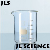 (JLS) 듀란비이커 5ml ~ 1L (비커 유리비커 유리비이커 Duran Beaker 강화유리비이커 파이렉스비이커), 25ml