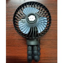 샤오미선풍기5세대 무선 캠핑 높이조절 탁상용 Xiaomi휴대용 충전식 미니 문어 선풍기 사무실 책상 핸드 헬드 에어 쿨러 가정용 아기 자동차용, [04] Black