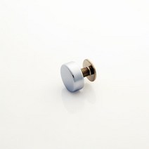표찰다보 황동평형(크롬) 15파이x6mm (M5) 다보볼트