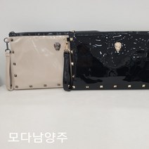 파사디 파사디 골프 공용 합피 자수 포인트 클러치 백 가방 UQSAA946M2, IE베이지