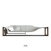 북유럽 디자이너 럭셔리 쇼파 2인용 인테리어, C. 그레이