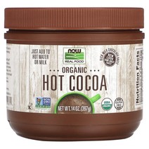NOW Foods 유기농 핫 코코아 397g(14oz)