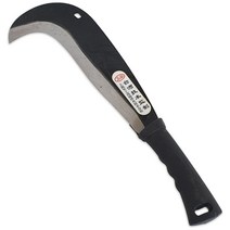 정글 낫 소(검은손잡이) 벌목 도 잡목제거 칼 가지치기, 단품, 1개