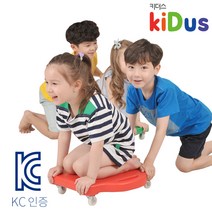 키더스 스쿠터 낱개 썰매보드 롤러보드 바퀴썰매, 스쿠터-블루