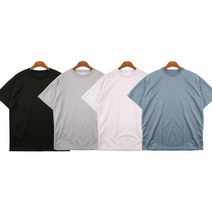 목안늘어나는 남자 베이직 스판 반팔티 고딩 대학원생 반소매