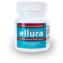 엘루라 크랜베리 36mg PAC 30정 ellura 36mg PAC 30 caps Highly Effective Urinary Tract Supplement, 수량
