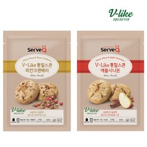 서브큐 통밀 스콘 피칸크랜베리 / 애플시나몬 100g X 6개 냉동생지 빵 동물성원료 미사용 [당일발송], 피칸크랜베리(100gX6개)+드라이아이스1개추가
