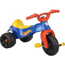 Fisher-Price Hot Wheels Tough Trike 튼튼한 라이드온 세발자전거 색상 그래픽 포함 2-5세, Barbie