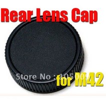 후면 렌즈 캡/커버 m42 42mm Praktica Zenit 마운트용, 한개옵션0