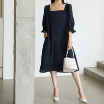 아이우먼 스퀘어넥쿨모어원피스 TGK206M208 빅사이즈
