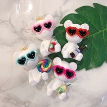 [DIY키트]앉은곰 4종 석고방향제 DIY 4개만들기, 1.코튼블라썸, 3.메리미