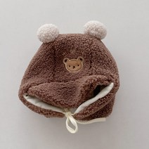 슈가앤 하이 귀달이 방울모자 NA66 유아동 방한모자