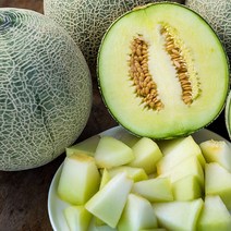 국산 고당도 머스크 멜론 4kg ~ 8kg 머스크 메론 고창멜론 고창메론 맛있는멜론 임산부멜론 나주멜론 고창메론 부여멜론 병문안과일, 3수 7kg