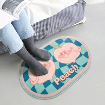 주방욕실 러그 아이방꾸미기 현관 화장실 침실발매트, 체리