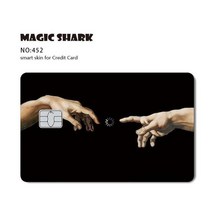 지갑 은행 신용카드 체크카드 스킨 커스텀 스티커 필름 작은 큰 칩, Small Chip, R