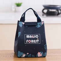 회사원도시락가방 도트 주머니 방수 스타일리쉬 외출 손에 들다 룩 도시락통 심플 직장인 보온 2630721736