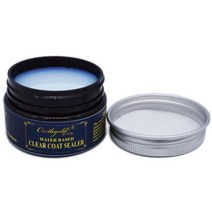 금박지 캔디스톤 금속 잎 금박 접착제 물 기반 금 은박 시트 35 ml 병, 03 clear coat